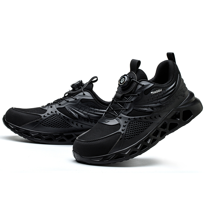 Steel Toe Cap Trainers Shock-Absorbing Cushioned Sole Work Steel Toe Cap Trainers Shock-Absorbing Cushioned Sole Work