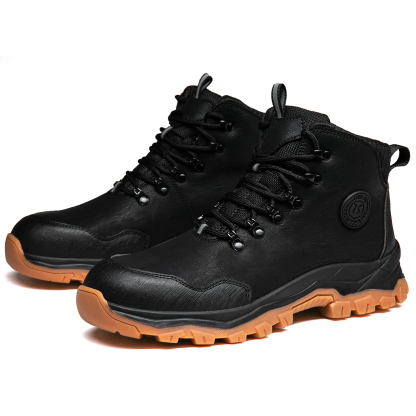 High-Top Reinforced steel toe non-slip safety boots
