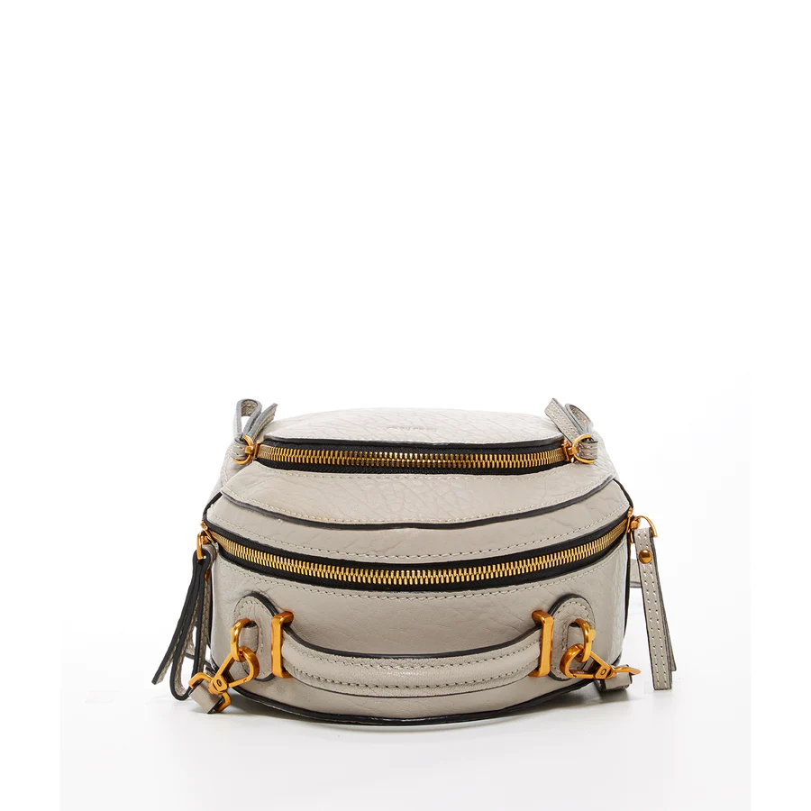 Gray Convertible Backpack Purse