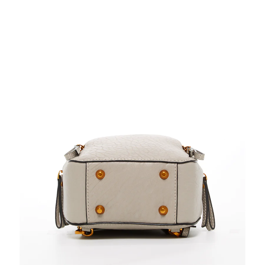 Gray Convertible Backpack Purse