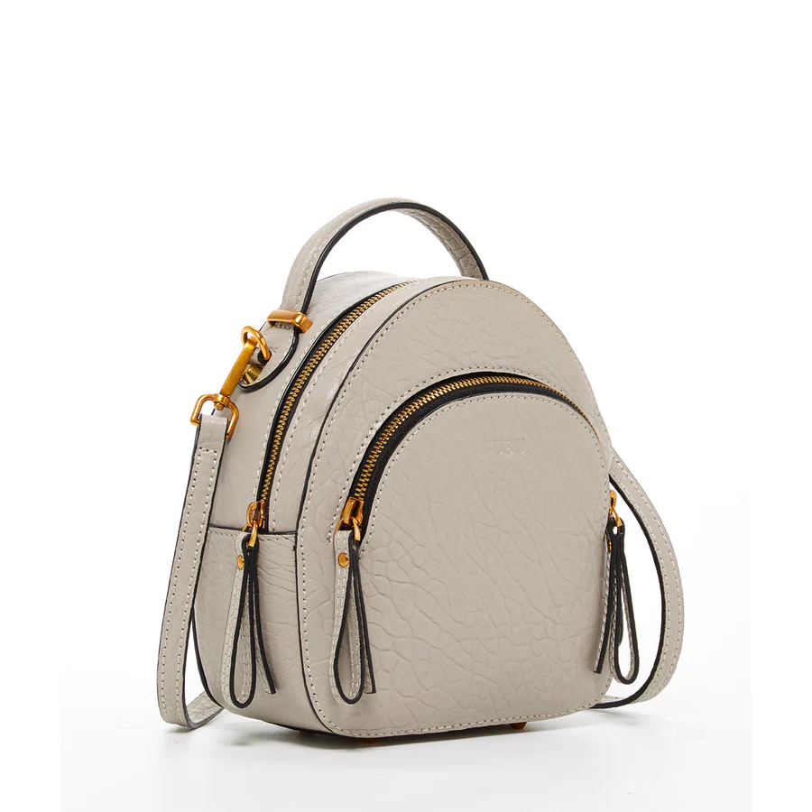 Gray Convertible Backpack Purse