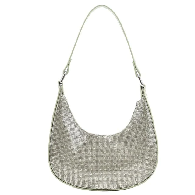 RHINESTONE UNDERARM BAG