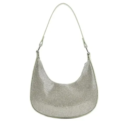 RHINESTONE UNDERARM BAG