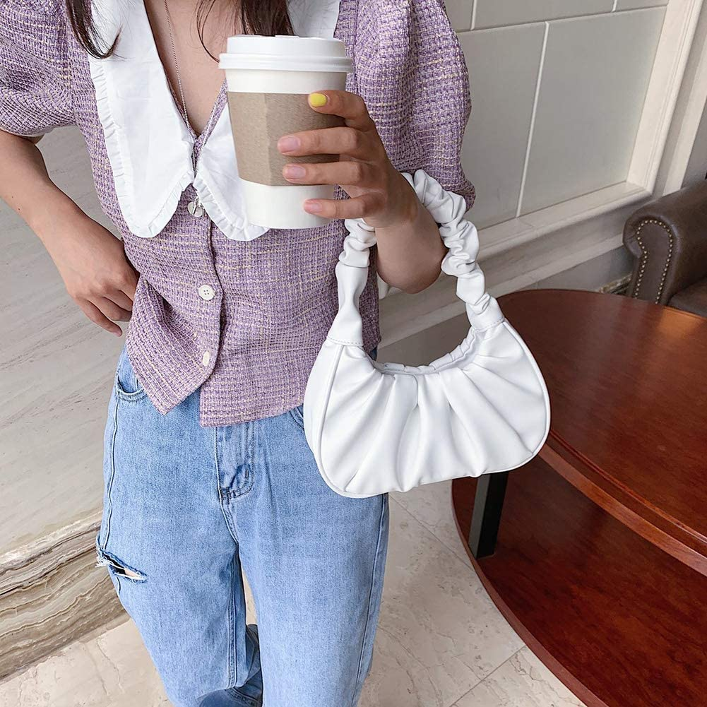 Mini Purse Shoulder Bag for Women Classic Clutch Shoulder Trendy Tote Handbag