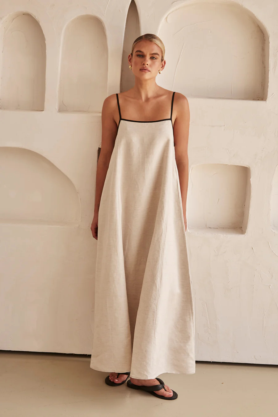 Dasha Linen Maxi Dress