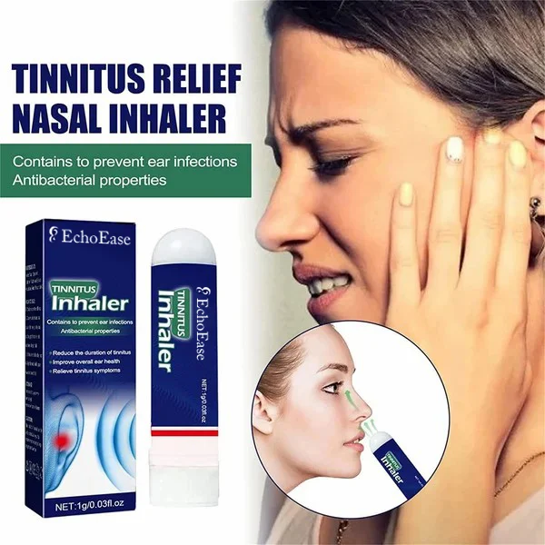 🎉Last Day Promotion 70% OFF - 🎁EchoEase Instant Tinnitus Relief Nasal Inhaler