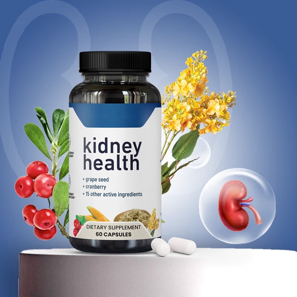 Biosigla - Kidney Health Powerful Kidney Support & Uric Acid Cleanse - Made in USA - Herbal Capsules