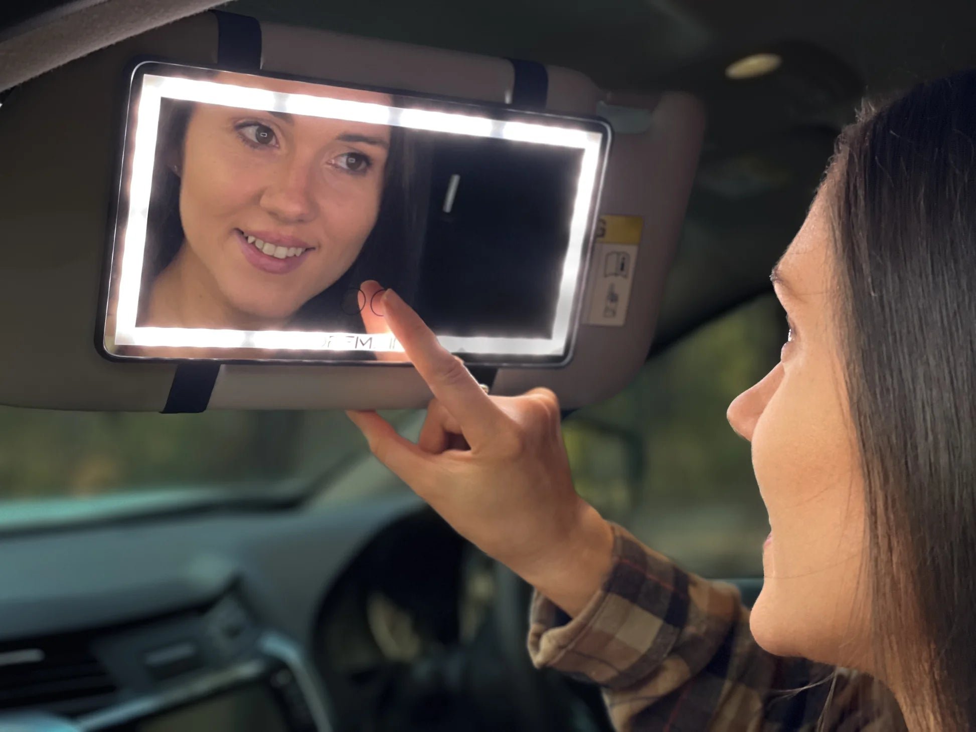 🎁2024 New Car Sun Visor LED Cosmetic Mirror