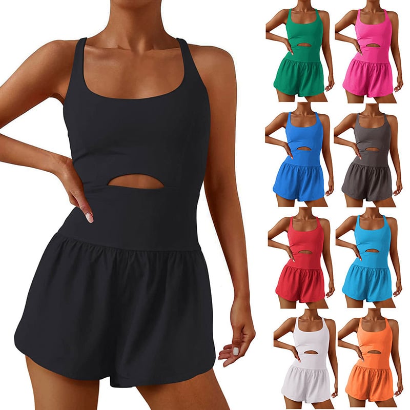 ⏰HOT SALES 49% OFF ATHLETIC ROMPER ONE PIECE JUMPSUIT SHORTS (BUY 2 FREE SHIPPING)