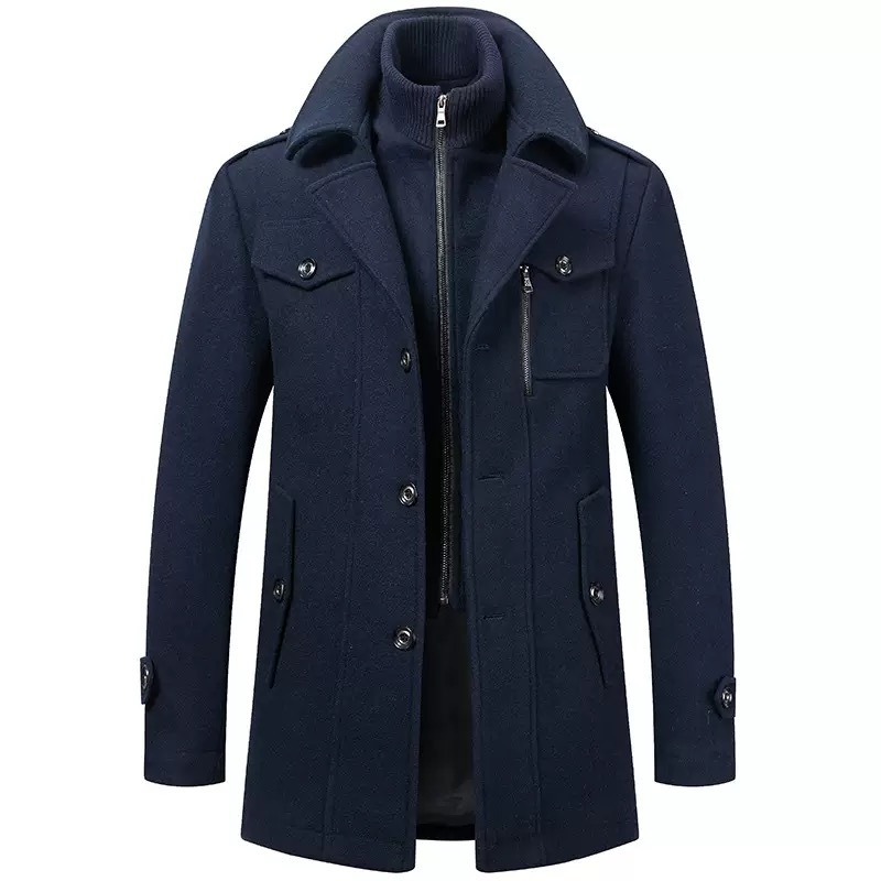 Férfi klasszikus őszi-téli kabát