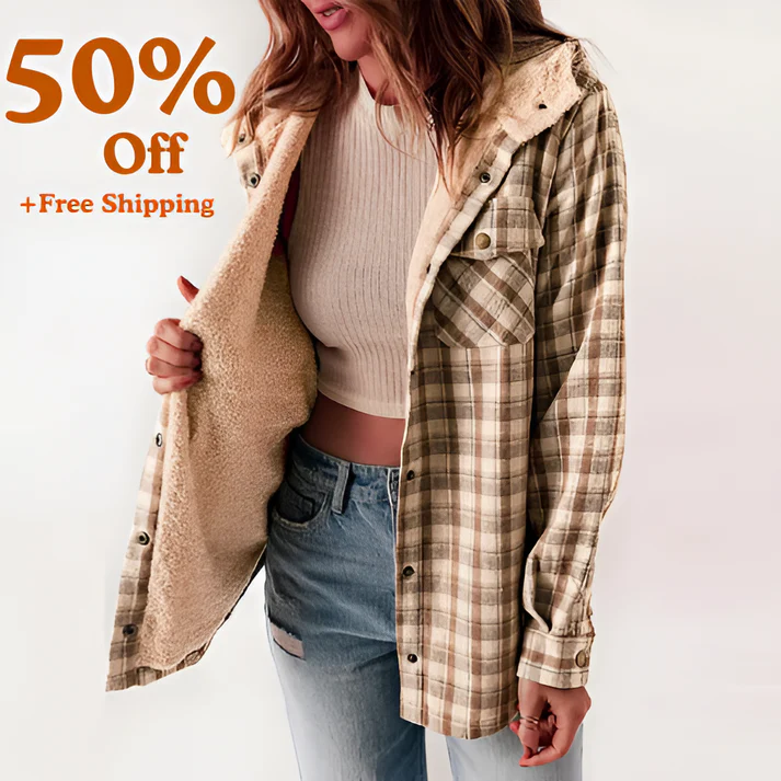 Boonro polár dzseki 🧥 Cozy Chic: Plaid Shackets & Stylish Layering Essentials ✨