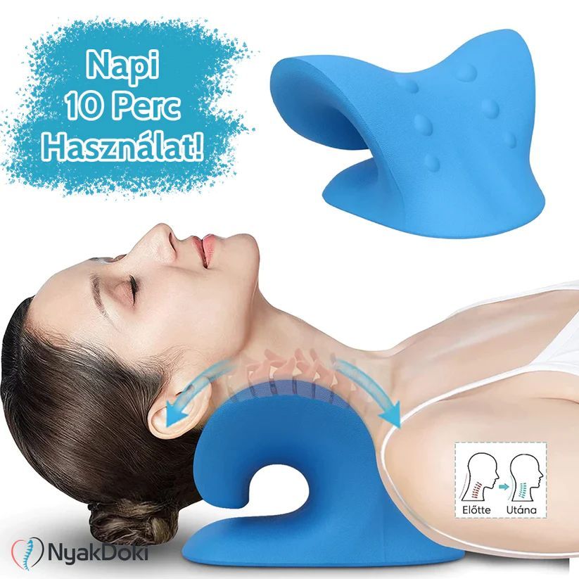 NyakDoki™ Ergonómiai Párna Nyaki- és Vállfájdalmakra