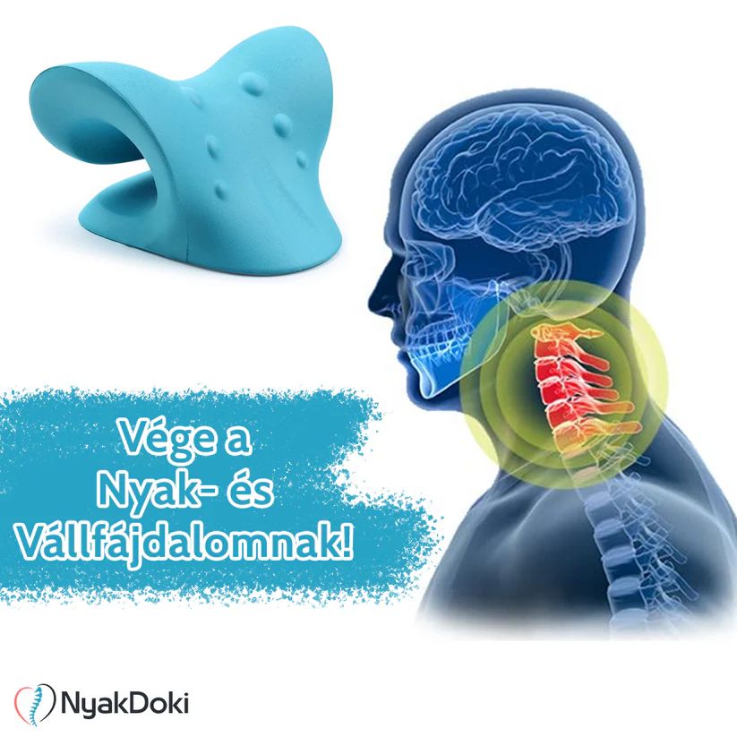 NyakDoki™ Ergonómiai Párna Nyaki- és Vállfájdalmakra