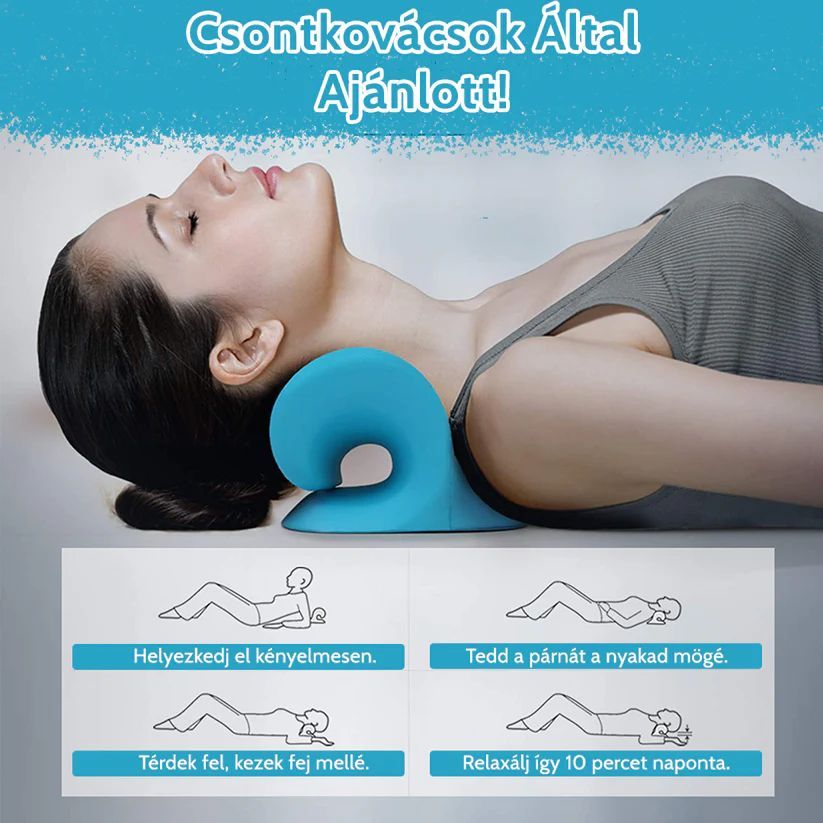 NyakDoki™ Ergonómiai Párna Nyaki- és Vállfájdalmakra