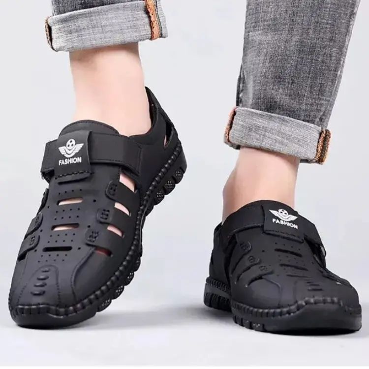 🔥【38-44】 2024 új, üreges, lélegző, puha talpú férfi szabadidős cipők