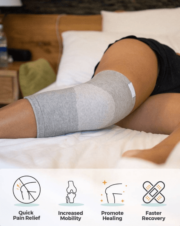 AZONNALI Fájdalomcsillapító BAMBUSZ KOMPRESSZIÓS TÉRDUJJAK