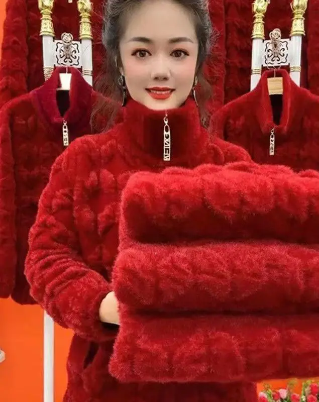 【40-100 kg】Új hosszú ujjú téli kabát