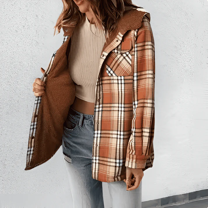 Boonro polár dzseki 🧥 Cozy Chic: Plaid Shackets & Stylish Layering Essentials ✨