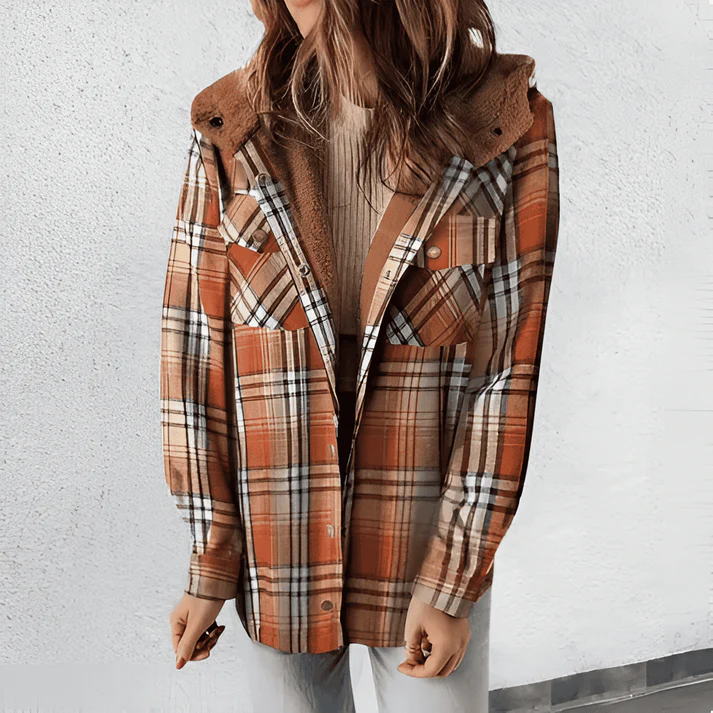 Boonro polár dzseki 🧥 Cozy Chic: Plaid Shackets & Stylish Layering Essentials ✨