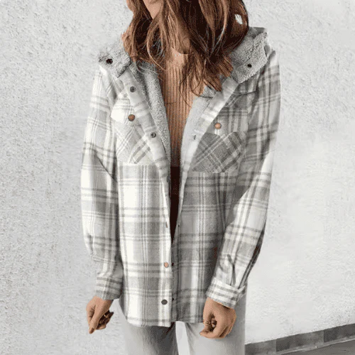 Boonro polár dzseki 🧥 Cozy Chic: Plaid Shackets & Stylish Layering Essentials ✨