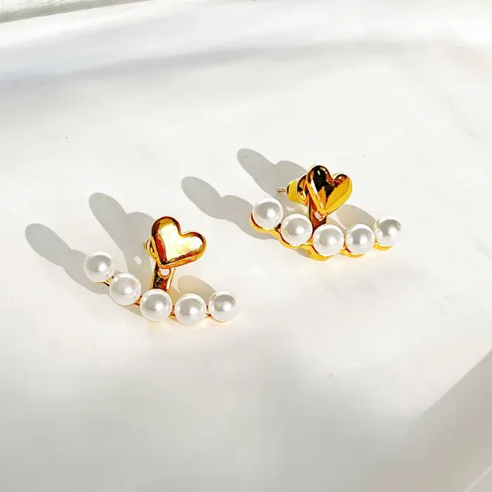 Lustrous Love Gyöngy Fülbevaló