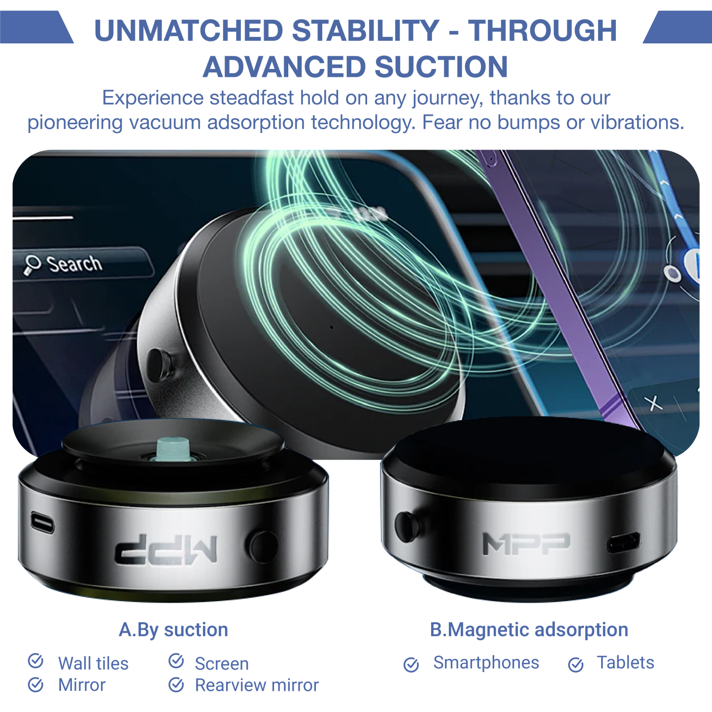 MPP GripMaster 360 mágneses tartó