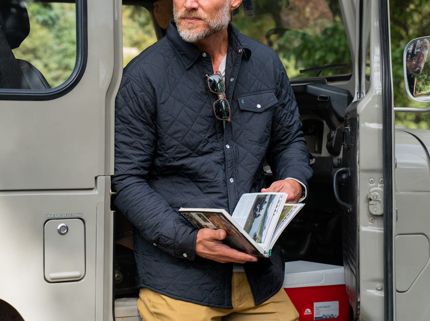 Férfi bársonyos, lezser, steppelt dzseki