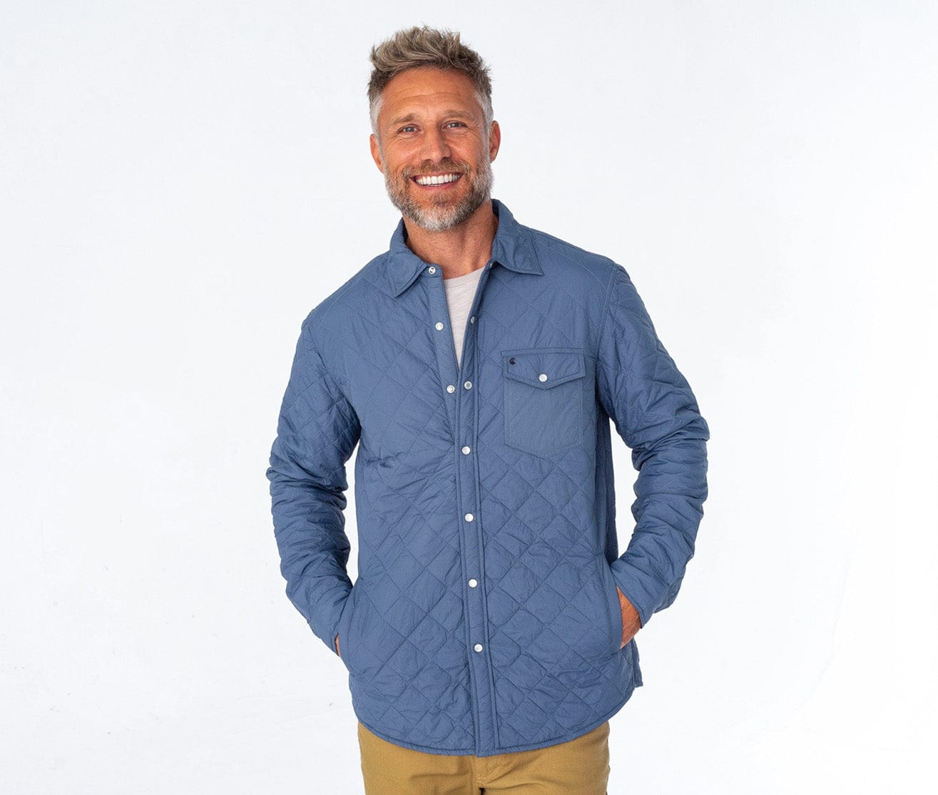 Férfi bársonyos, lezser, steppelt dzseki