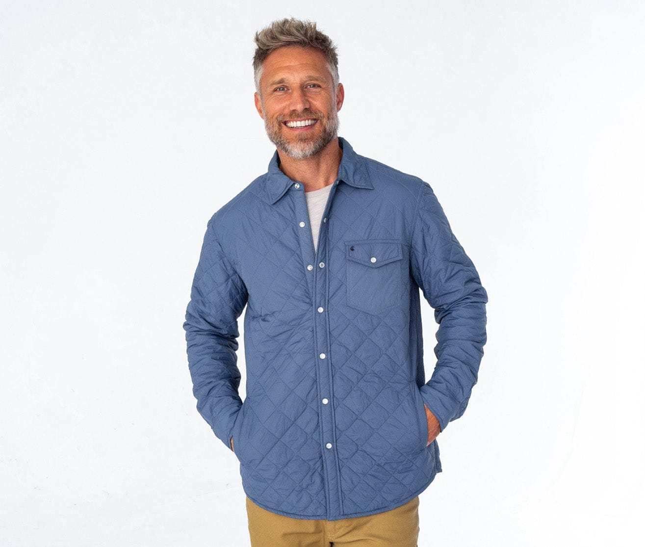 Férfi bársonyos, lezser, steppelt dzseki