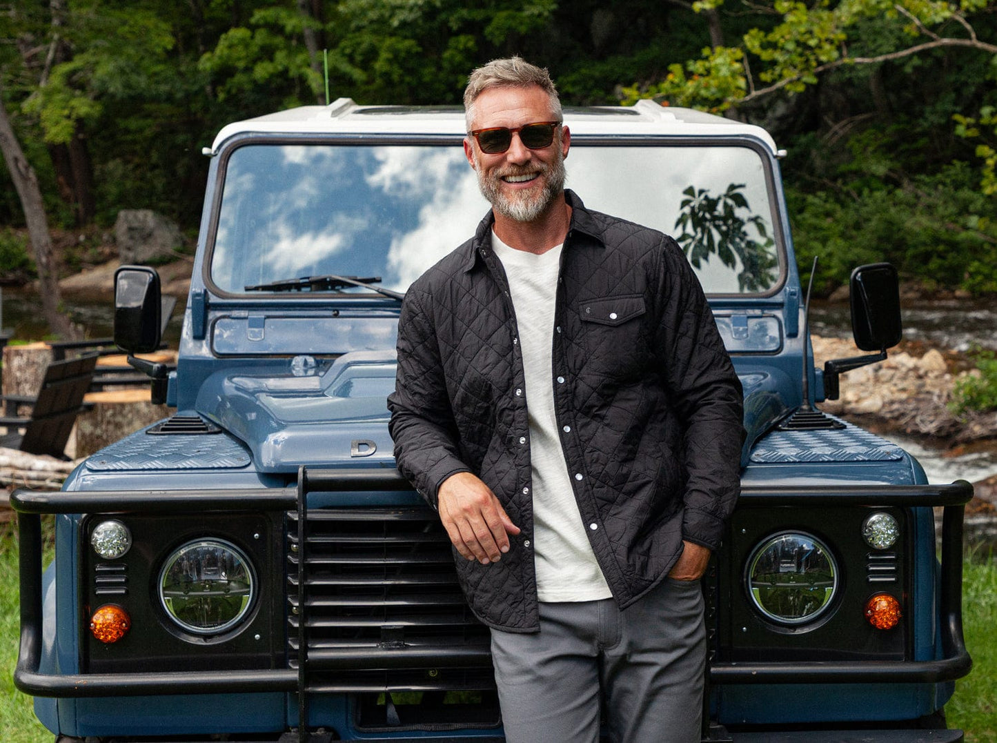 Férfi bársonyos, lezser, steppelt dzseki