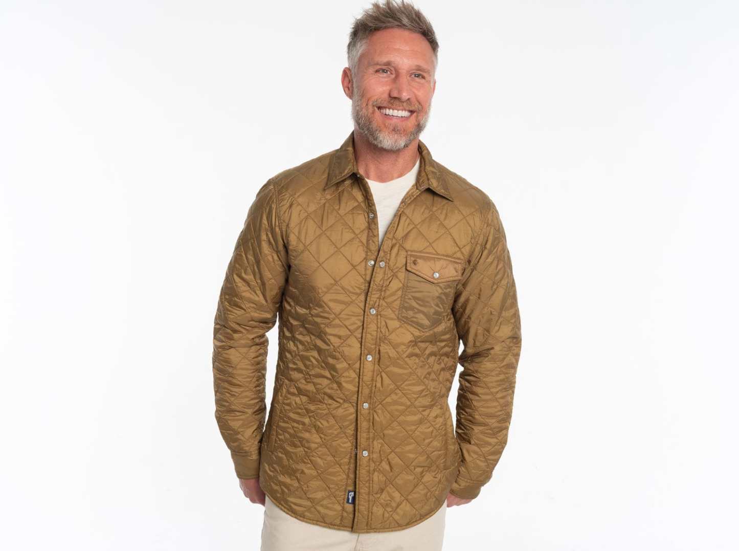 Férfi bársonyos, lezser, steppelt dzseki