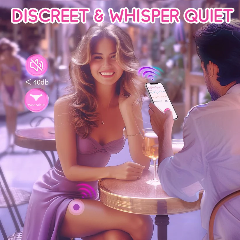 💕Csendes, vibráló, távirányítású szexuális játék nőknek💕