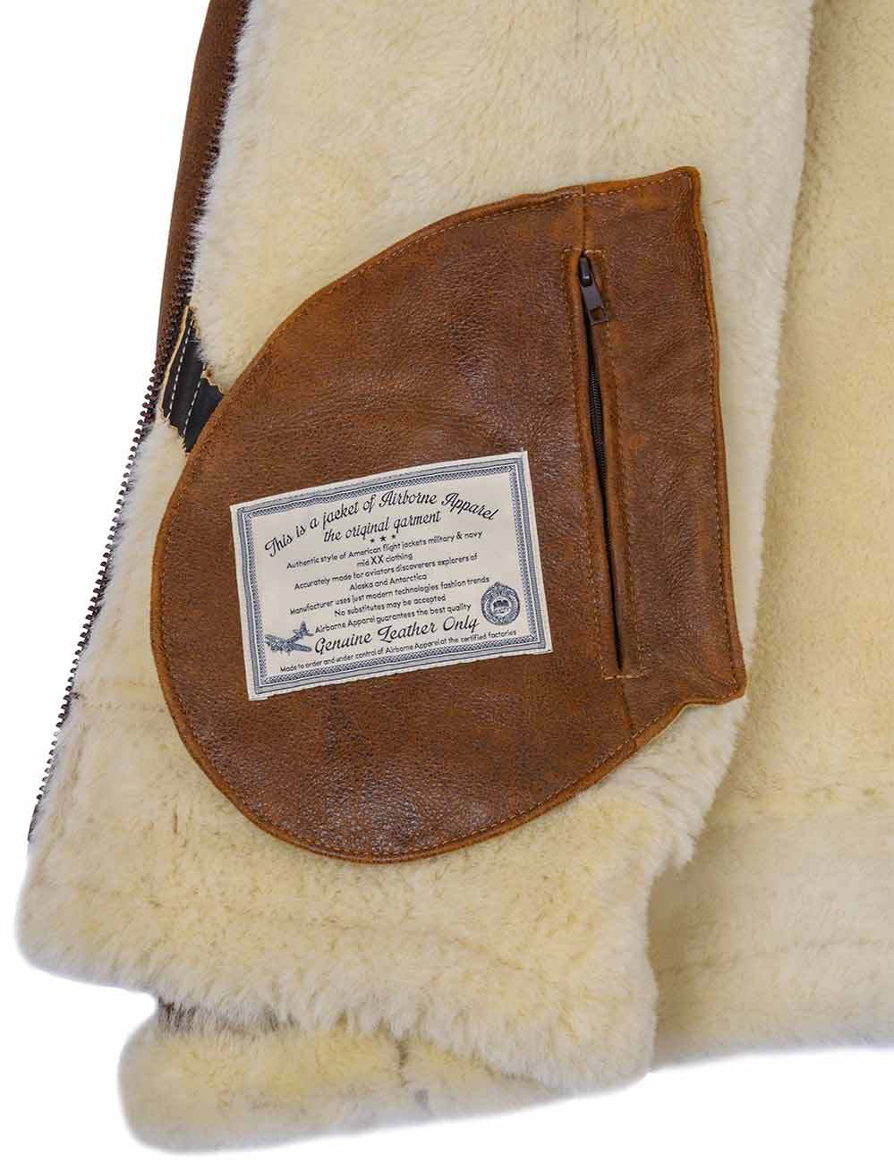 Aron™ | Bomberdzseki szőrmés kapucnival