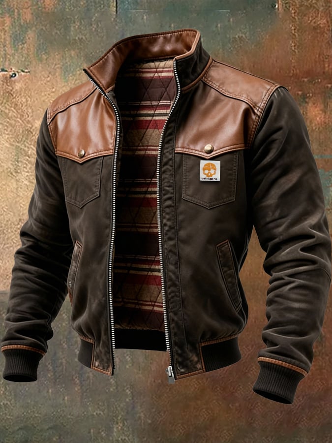 MAISON CLÉMENT PARIS™ | BARNA BŐR VÁLLKABÁT