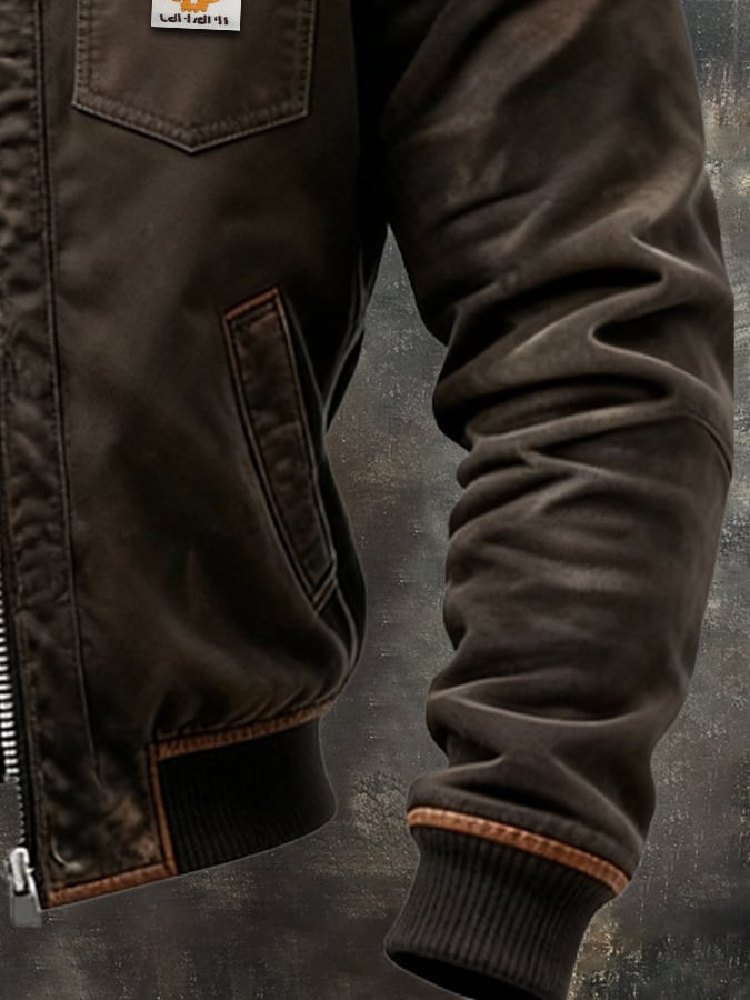 MAISON CLÉMENT PARIS™ | BARNA BŐR VÁLLKABÁT