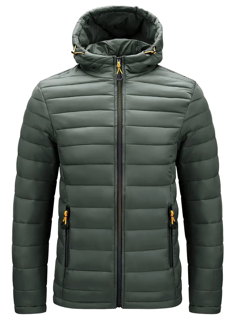 Férfi hétköznapi meleg pehelykabát