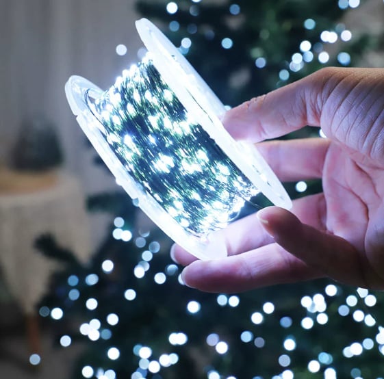 Többszínű mini LED-es fényfüzér