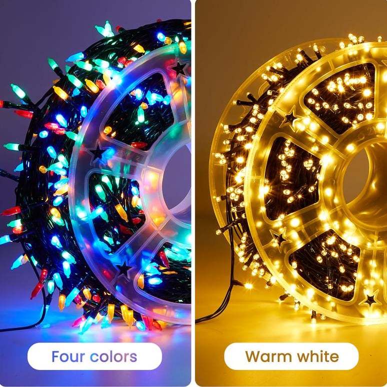 Többszínű mini LED-es fényfüzér