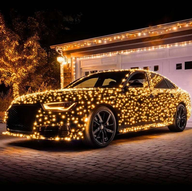 Többszínű mini LED-es fényfüzér