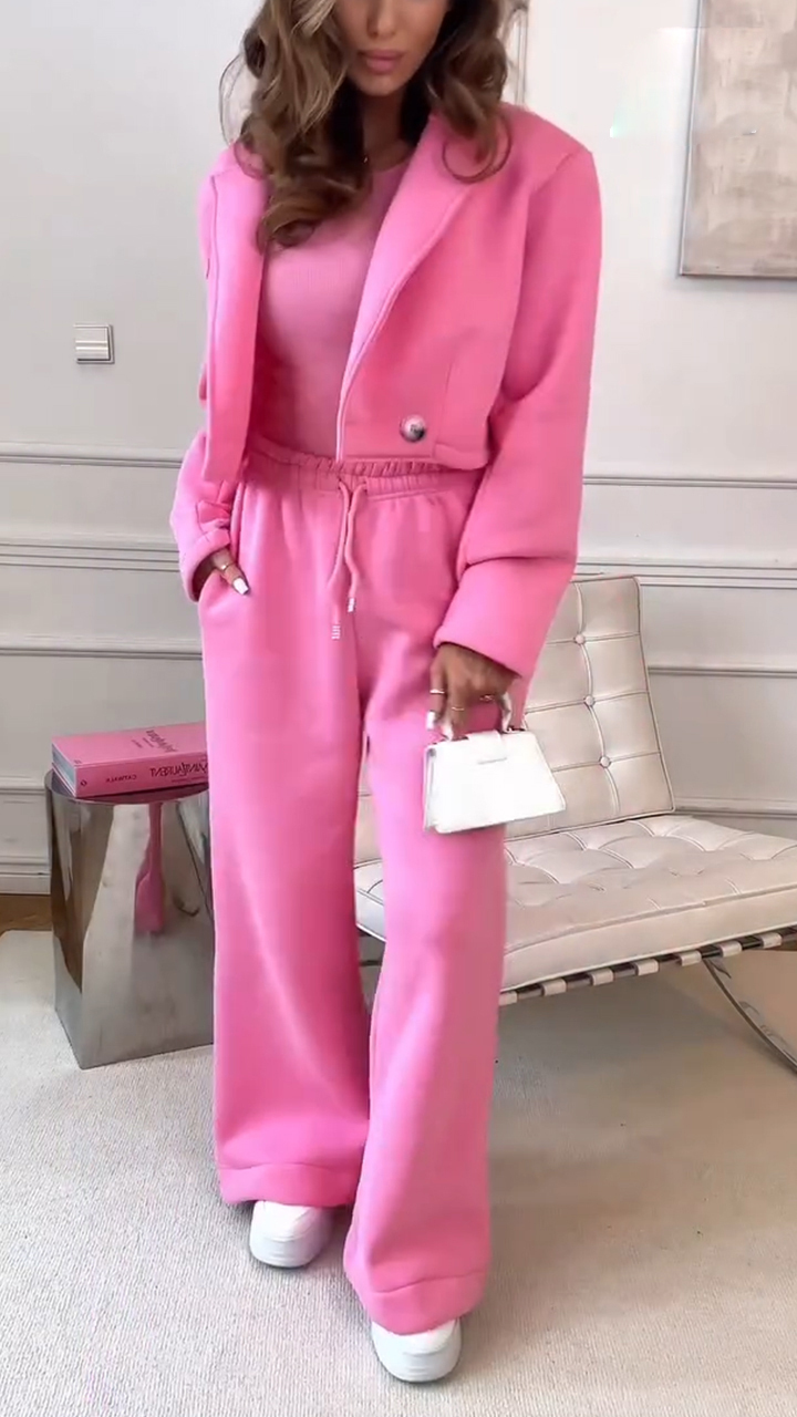 Női temperamentumos hétköznapi háromrészes szett