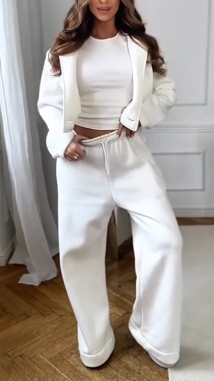 Női temperamentumos hétköznapi háromrészes szett