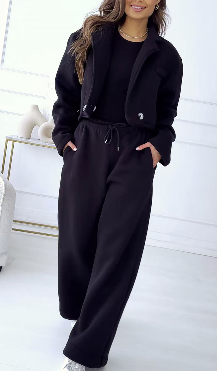 Női temperamentumos hétköznapi háromrészes szett