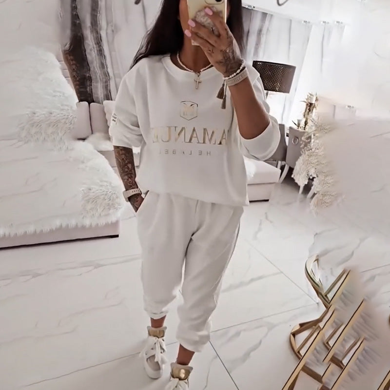 🍁🍂Női hosszú ujjú felső és nadrág szett