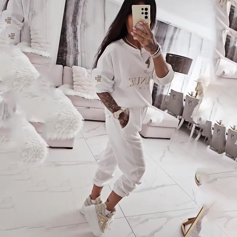 🍁🍂Női hosszú ujjú felső és nadrág szett