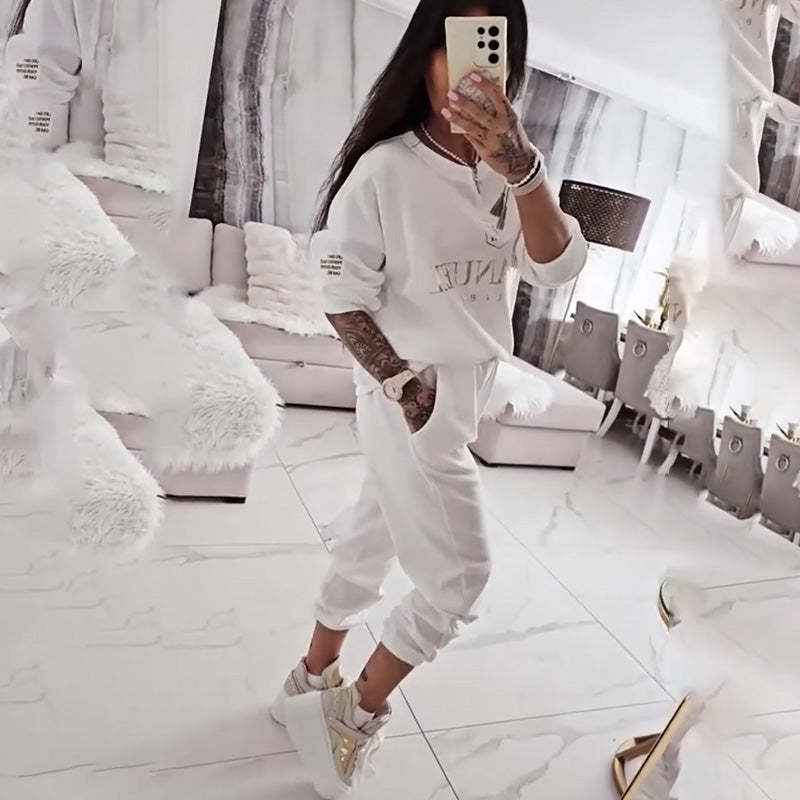 🍁🍂Női hosszú ujjú felső és nadrág szett