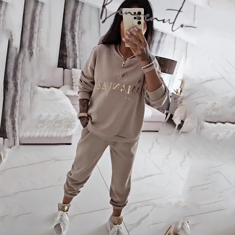 🍁🍂Női hosszú ujjú felső és nadrág szett