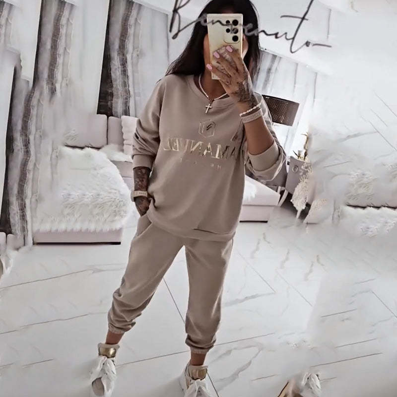 🍁🍂Női hosszú ujjú felső és nadrág szett