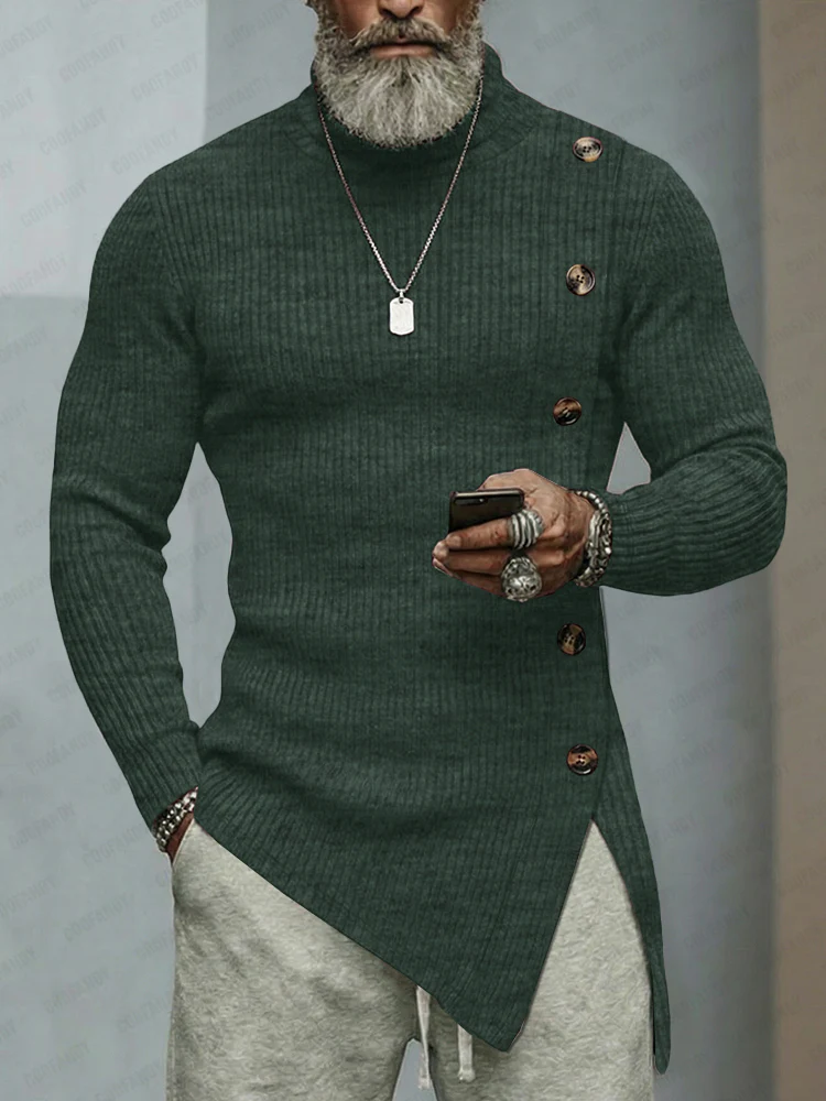 Stílusos, aszimmetrikus szabású, rugalmas kötött felső