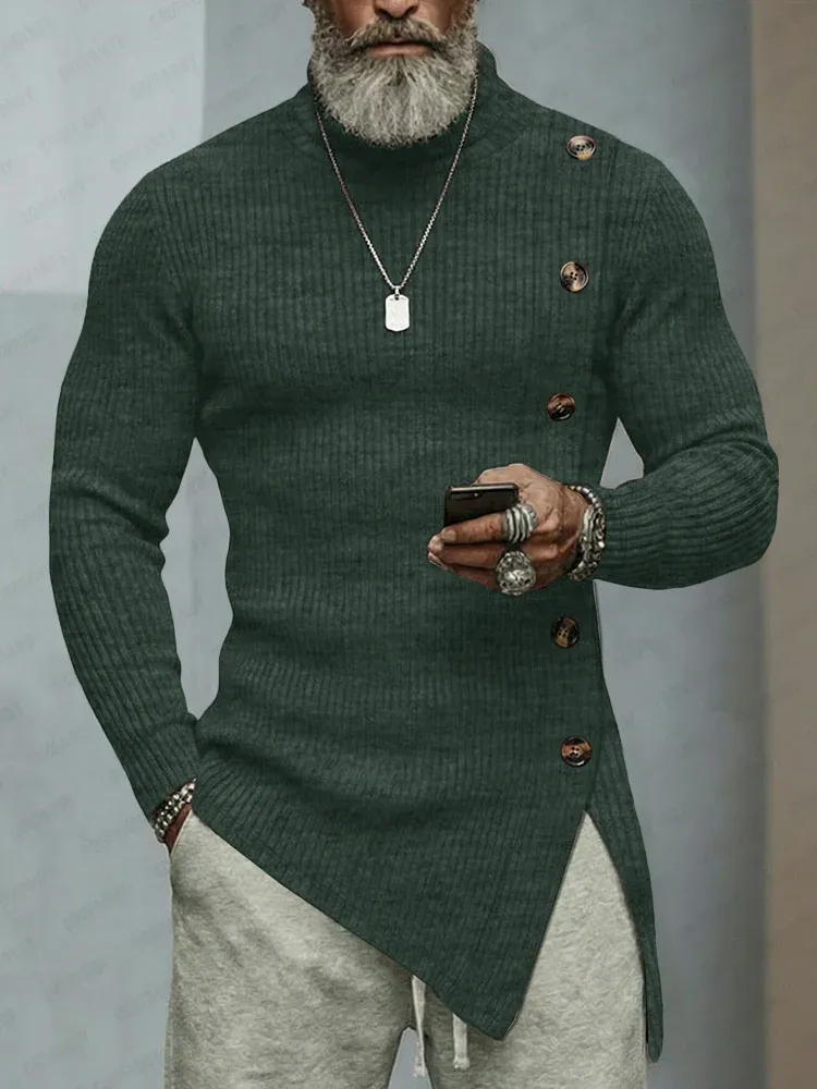 Stílusos, aszimmetrikus szabású, rugalmas kötött felső