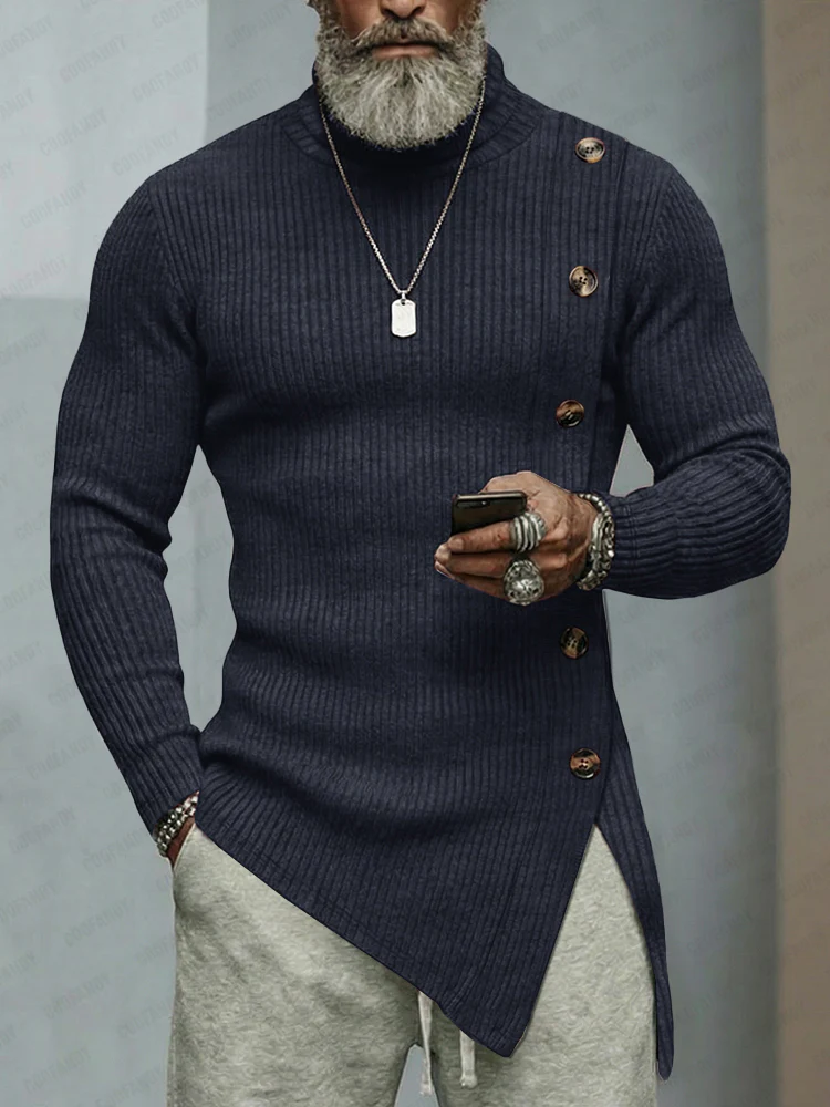 Stílusos, aszimmetrikus szabású, rugalmas kötött felső